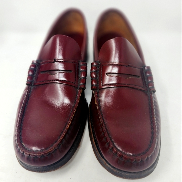 Sebago Other - Sebago size 7.5 Mens Hommies PENNY Loafer Brown Burgundy Shoes EUC